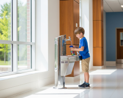 Niedostateczny z picia wody w szkołach