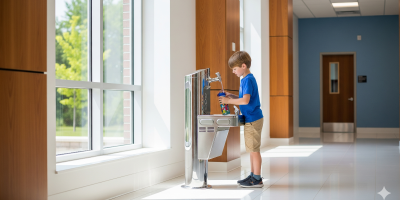 Niedostateczny z picia wody w szkołach