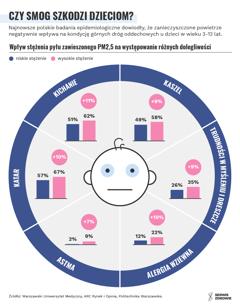 Smog Czy Wp ywa Na Zdrowie Dzieci PoraDoPrzedszkola pl