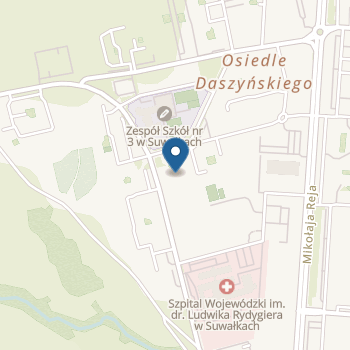 "Niepubliczne Językowe Przedszkole u Kubusia Puchatka" w Suwałkach na mapie