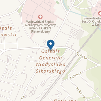 Przedszkole nr 5 w Kościanie na mapie