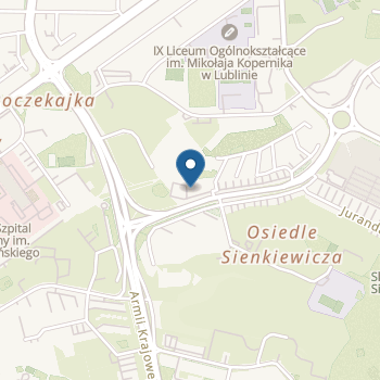Niepubliczne Przedszkole Specjalne Syntonia w Lublinie na mapie