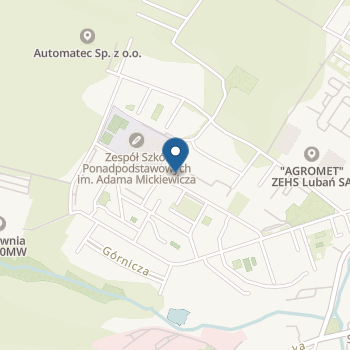 Niepubliczne Przedszkole Terapeutyczno-Włączające "Hopp" w Lubaniu na mapie