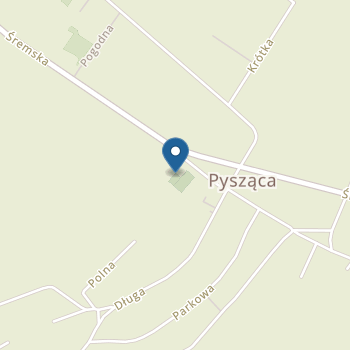 Przedszkole w Pyszącej na mapie