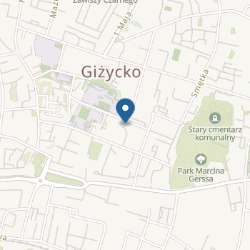 Niepubliczne Leśne Przedszkole Listowie w Giżycku na mapie