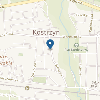 Przedszkole nr 1 w Kostrzynie na mapie