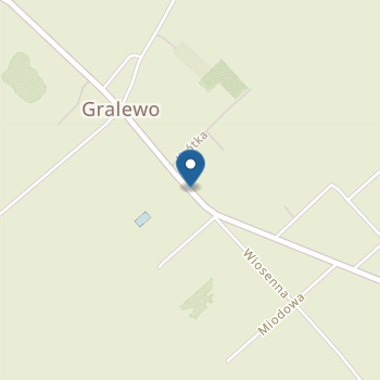 Niepubliczne Radosne Przedszkole w Gralewie na mapie