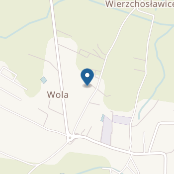 Niepubliczne Przedszkole "Słoneczko" w Wierzchosławicach na mapie