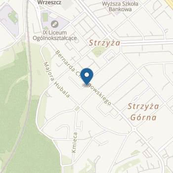 Niepubliczne Przedszkole Megamocni Strzyża w Gdańsku na mapie