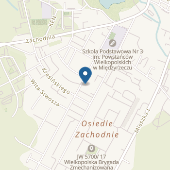 Przedszkole nr 6 im. Jana Brzechwy w Międzyrzeczu na mapie