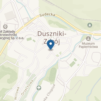 Przedszkole w Dusznikach-Zdroju na mapie