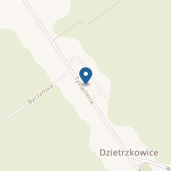 Publiczne Przedszkole Samorządowe w Dzietrzkowicach na mapie
