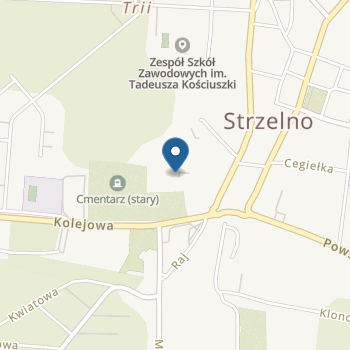 Przedszkole nr 2 w Strzelnie na mapie