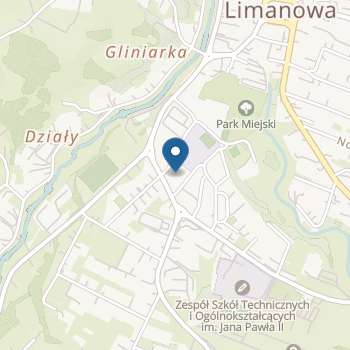 Miejskie Przedszkole nr 1 w Limanowej na mapie