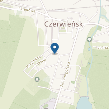 Przedszkole w Czerwieńsku na mapie