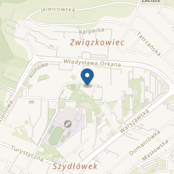 Przedszkole Samorządowe nr 35 w Kielcach na mapie