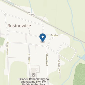 Przedszkole w Rusinowicach na mapie