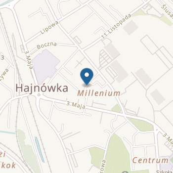Przedszkole nr 1 w Hajnówce na mapie