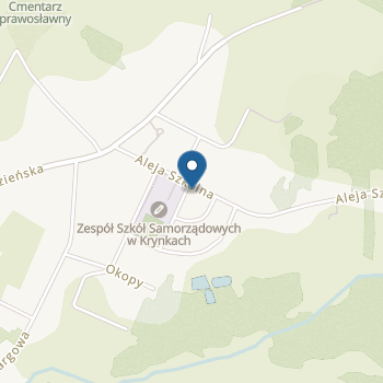 Przedszkole w Krynkach na mapie