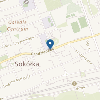 Przedszkole nr 1 w Sokółce na mapie