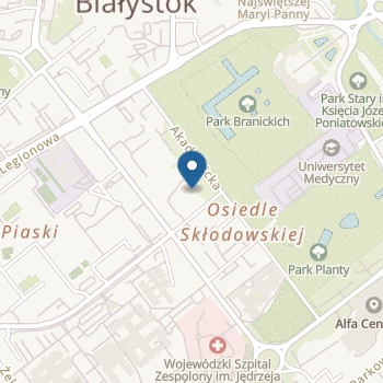 Przedszkole Samorządowe nr 25 "Kraina Uśmiechu" w Białymstoku Zespołu Przedszkoli nr 4 w Białymstoku na mapie
