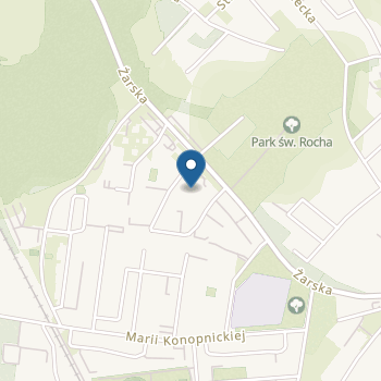 Miejskie Przedszkole nr 6 im. Bozeny Nemcowej w Żaganiu na mapie