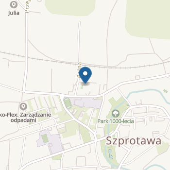 Przedszkole nr 1 w Szprotawie na mapie