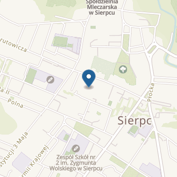 Miejskie Przedszkole nr 2 Bajkowa Kraina w Sierpcu na mapie