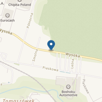 Przedszkole Publiczne w Wysokiej na mapie