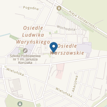 Przedszkole nr 2 w Wieruszowie na mapie