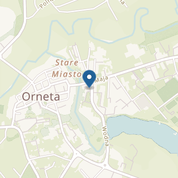 Przedszkole nr 1 w Ornecie na mapie