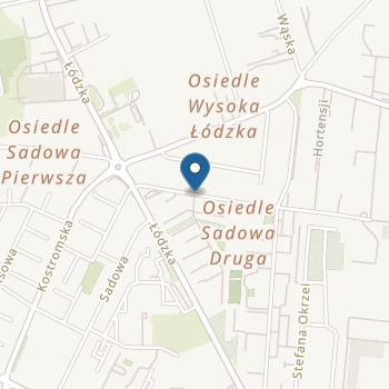 Przedszkole Samorządowe nr 24 z Oddziałami Integracyjnymi im. Misia Uszatka w Piotrkowie Trybunalskim na mapie