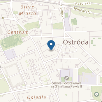 Przedszkole nr 4 w Ostródzie na mapie