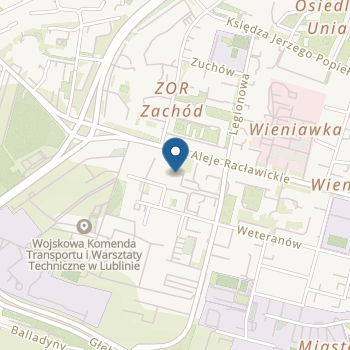 Przedszkole nr 5 w Lublinie na mapie