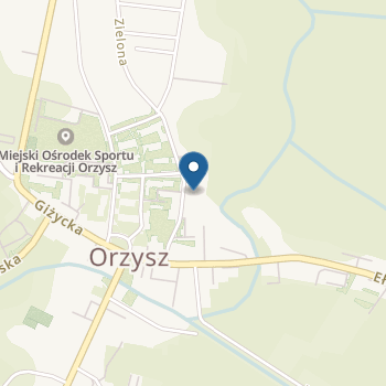 Przedszkole Miejskie Niezapominajka w Orzyszu na mapie