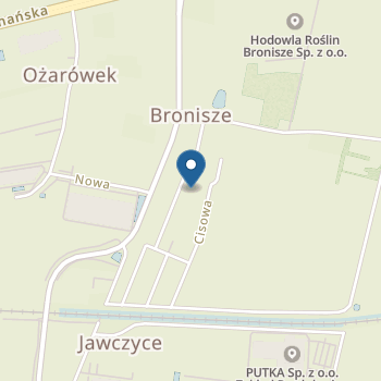 Przedszkole Publiczne w Broniszach na mapie