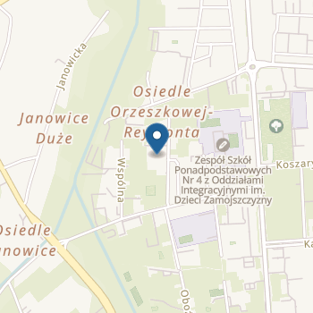 Przedszkole Miejskie nr 13 z Oddziałami Integracyjnymi w Zamościu na mapie