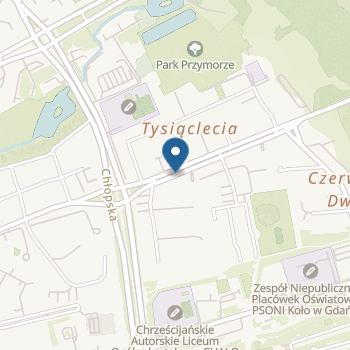 Przedszkole nr 54 "Fantazja" w Gdańsku na mapie