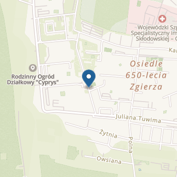 Miejskie Przedszkole nr 2 im. Wandy Chotomskiej w Zgierzu na mapie