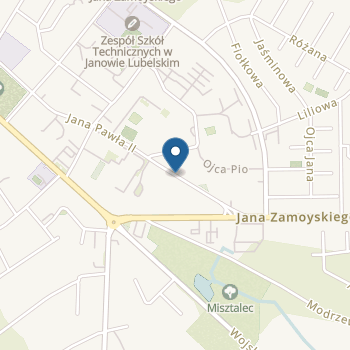 Publiczne Samorządowe Przedszkole nr 3 w Janowie Lubelskim na mapie