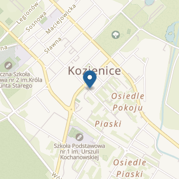 Publiczne Przedszkole nr 4 w Kozienicach na mapie