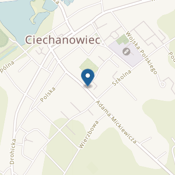 Przedszkole w Ciechanowcu na mapie