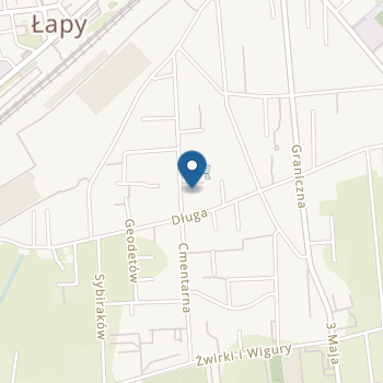 Przedszkole nr 2 w Łapach na mapie