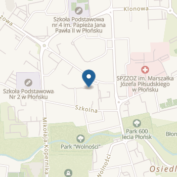 Przedszkole nr 2 im. Przyjaciół Kubusia Puchatka na mapie
