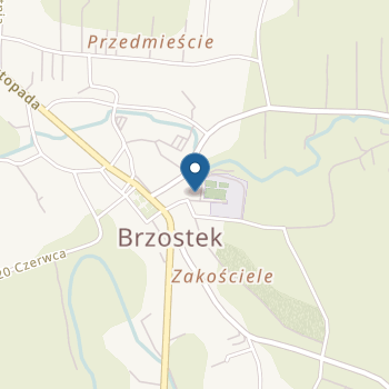 Przedszkole w Brzostku na mapie