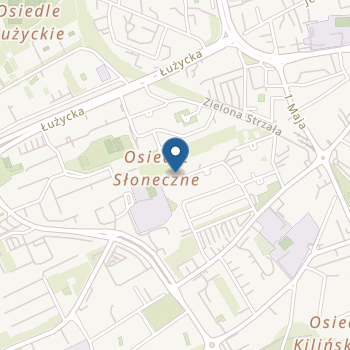 Miejskie Przedszkole nr 20 im. "Przedszkole pod Topolą" w Zielonej Górze na mapie