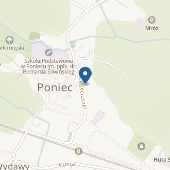 Przedszkole Samorządowe w Poniecu na mapie