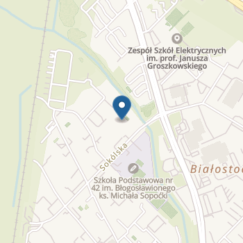 Zespół Szkolno-Przedszkolny nr 6 w Białymstoku Przedszkole Samorządowe nr 4 w Białymstoku na mapie