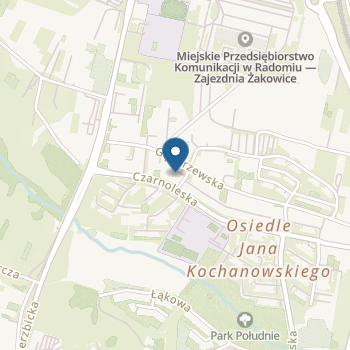 Przedszkole Publiczne nr 5 im. Tadeusza Kościuszki w Radomiu na mapie