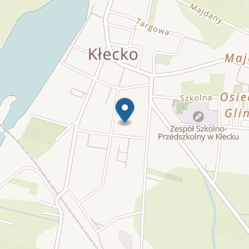 Przedszkole nr 1 w Kłecku na mapie